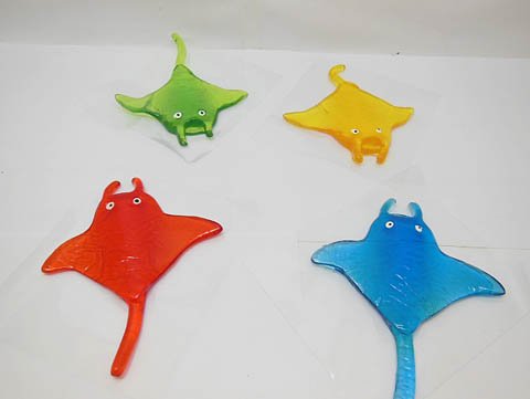 24X Squishy Sea Animal Sticky Toy for Kids Mixed - Click Image to Close