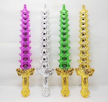 10 Plastic Swords Great Kid Toys Mixed toy-p1266 - Click Image to Close