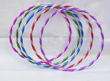 10 New Colorful Hula Hoops Exercise Sports Hoop 45cm - Click Image to Close